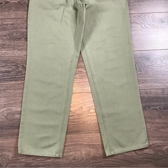 Polo Jeans Company Ralph Lauren Women’s Vintage Olive Green Pants Size 8 - Picture 5 of 11